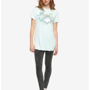 My Neighbor Totoro Mint Lettuce Hem Tee